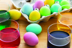 Although it may seem like coloring Easter eggs already is a relatively simple project, there are steps that can simplify the process and make eggs more unique.