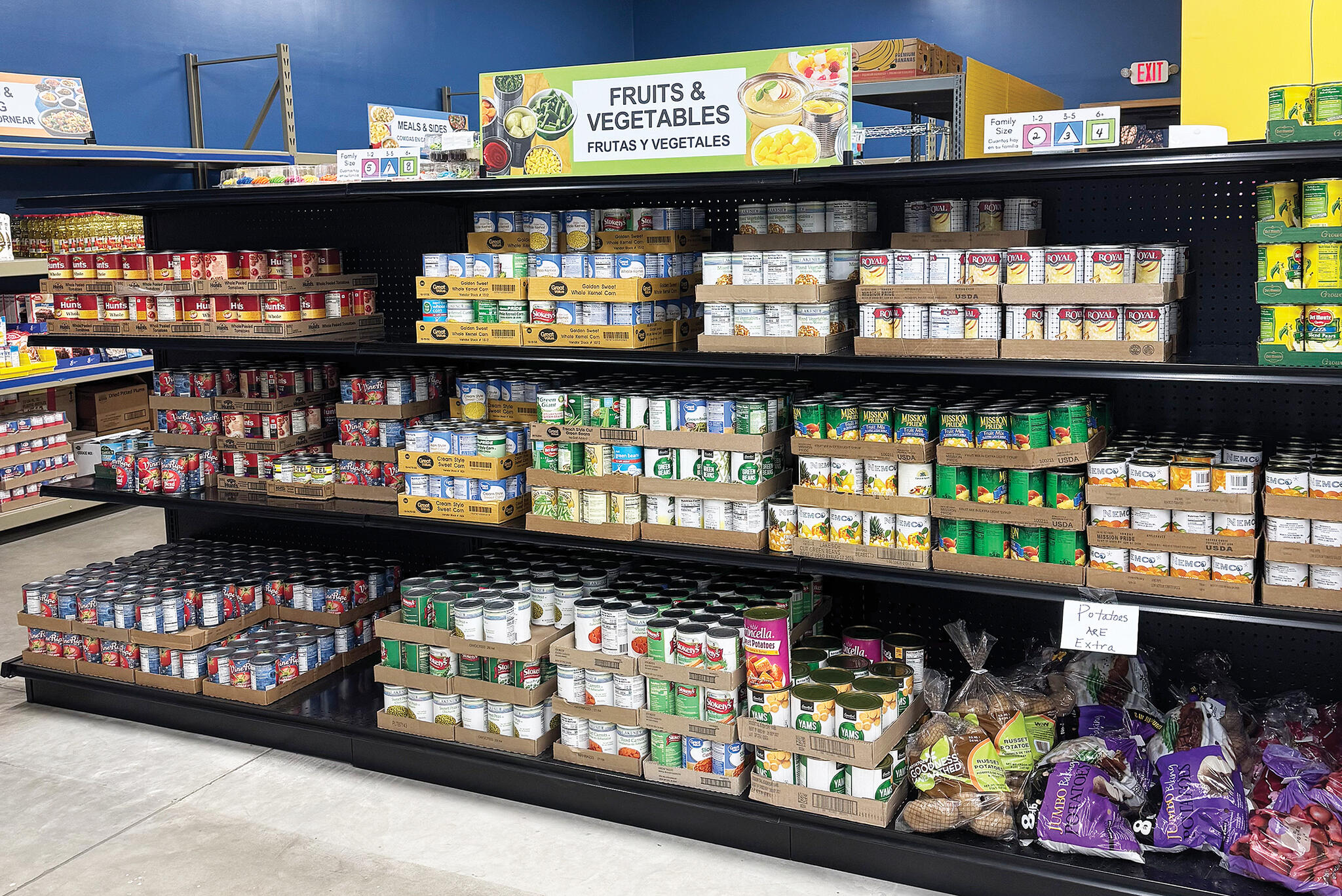 The Buffalo Food Shelf works to reduce food insecurity for area residents. Certified as a SuperShelf in 2024, the organization aims to meet specific goals and criteria around food distribution, along with establishing a welcoming environment for the community to access quality foods. (Photos courtesy of Buffalo Food Shelf)