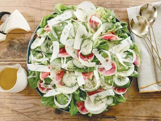 Spring Apple and Fennel Salad with Dijon Vinaigrette
