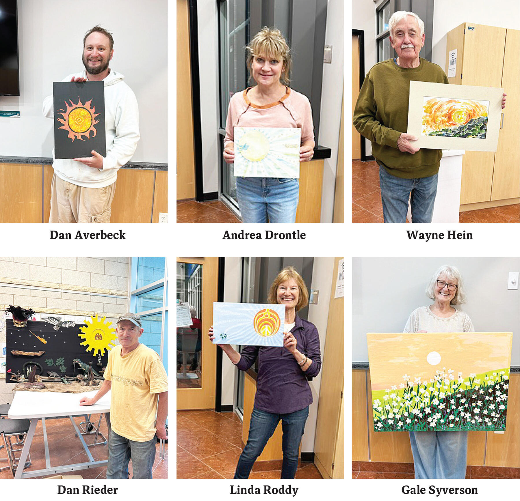 More members of the Buffalo Art Guild.