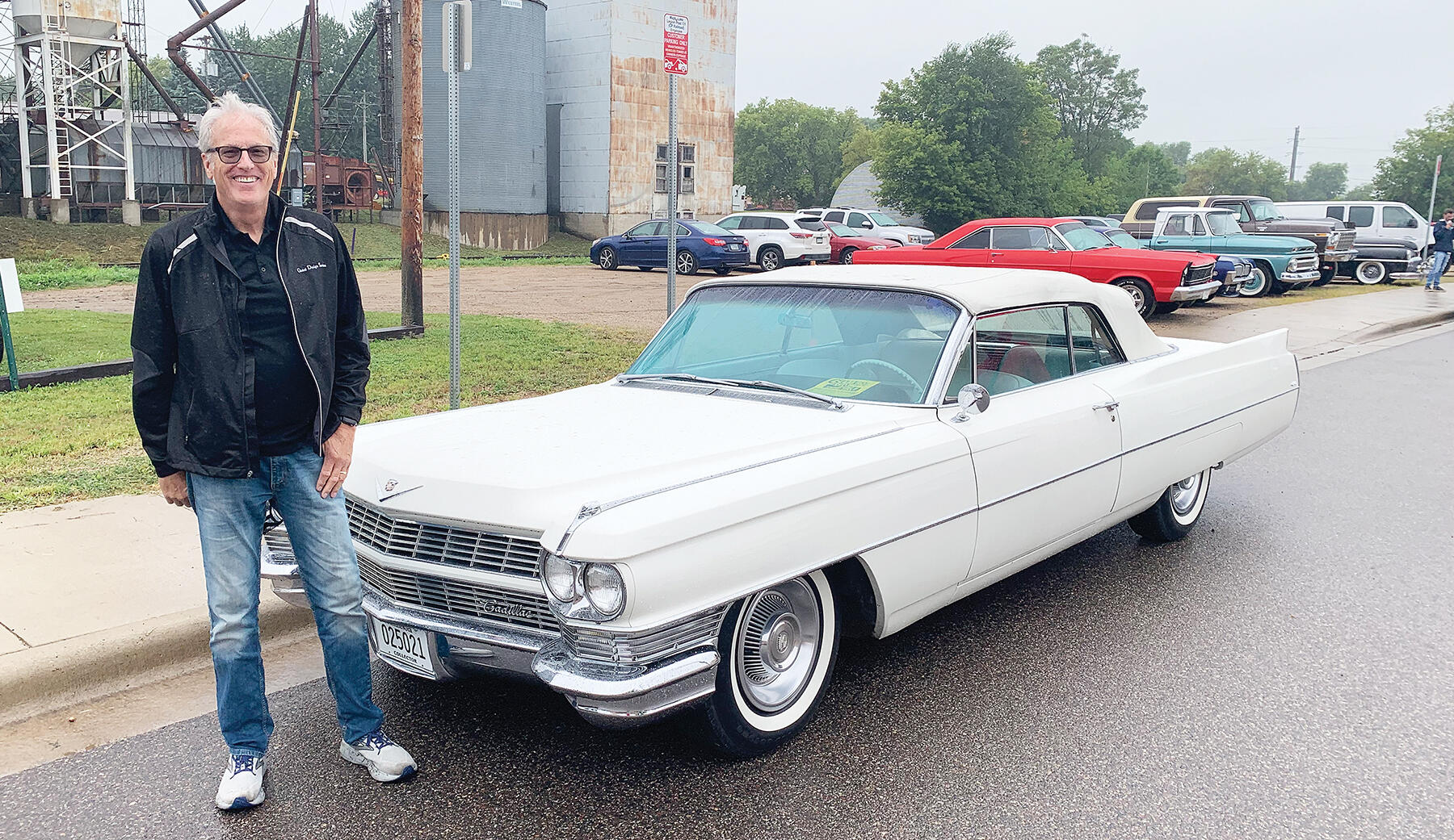 Marty Plantenberg, of Rogers, stands next to his 1964 Cadillac Deville. Marty shared that he’d been wanting this particular make and model for several years, having owned Cadillacs in the past. “I’ve been wanting one for years. My son said, ‘if not now, then when.’ I drove 100 miles from Mankato back home with the top down after I purchased it.” Plantenberg enjoys attending area shows and has driven the vehicle in the annual St. Michael Daze and Knights Festival parade.