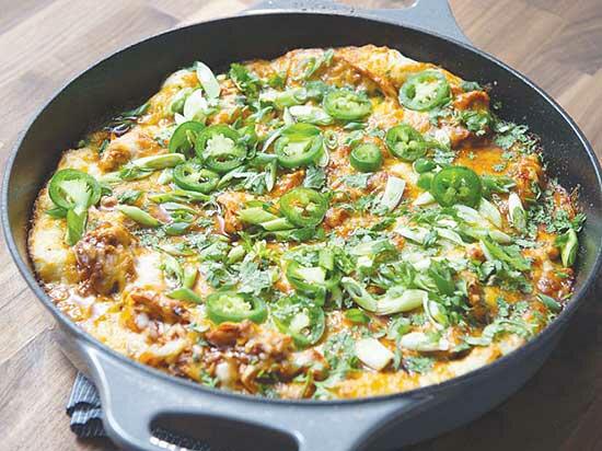 Barbecue Chicken Pan Pizza