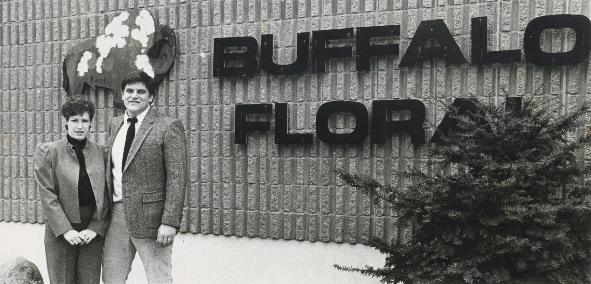 Buffalo Floral was originally located at 206 Division Street before moving to its current location at 114 Central Avenue in downtown Buffalo. This photo was taken in 1984.