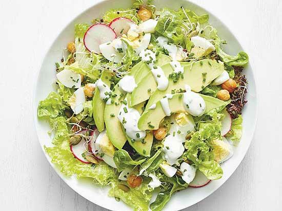 California Salad with Hard-Boiled Eggs