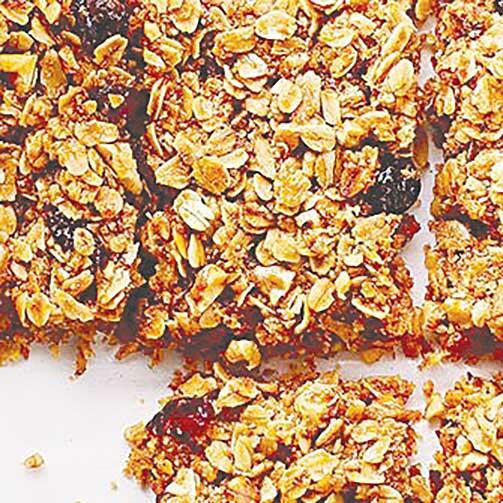 Grab-and-Go Cranberry Granola Bars