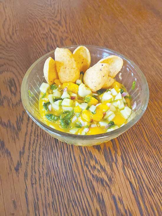 Cucumber Mango Salsa