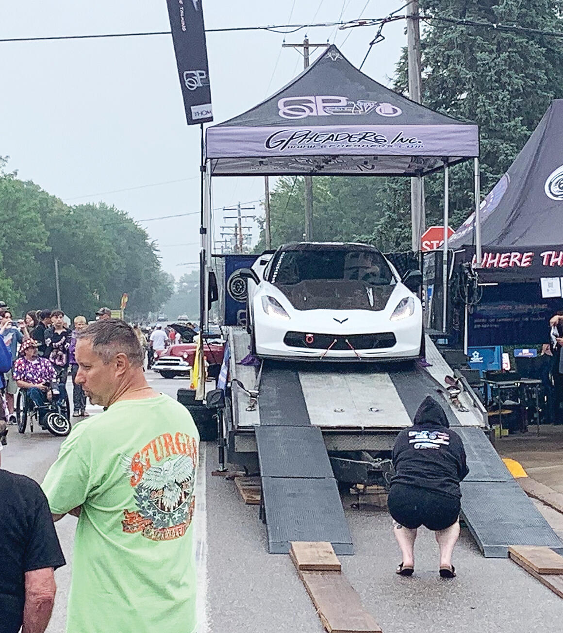Power House Mobile Dyno provided demonstrations and testing of engine power and output.