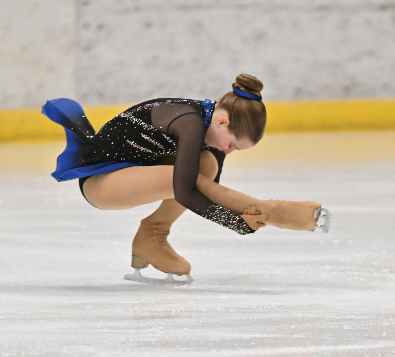 Joanna Solomon (above) performs during her performance in the Excel Series Juvenile Plus Midwest Northland competition that landed her a first-place score of 77.07 earlier this year in Duluth.