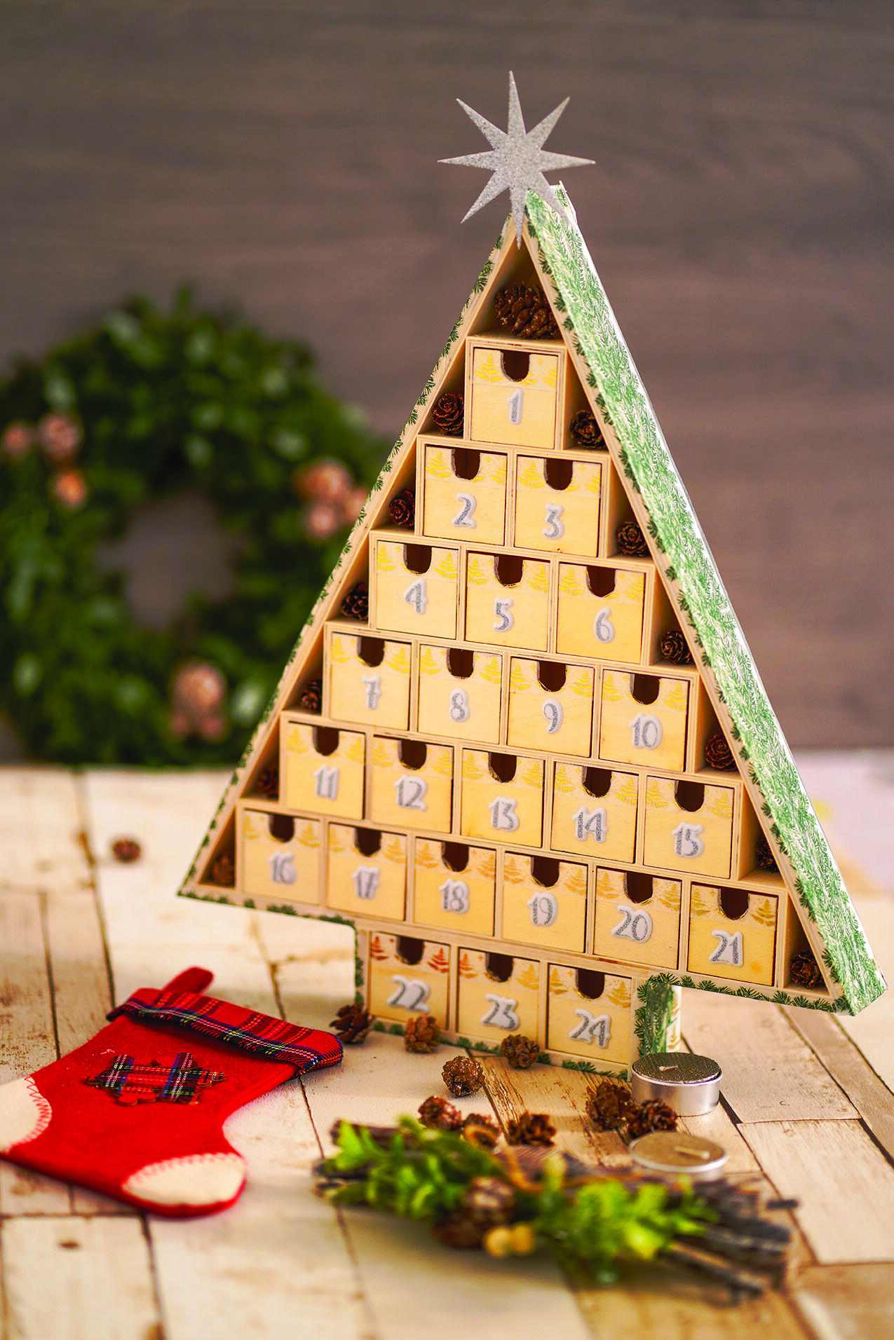 Advent calendars are a common sight in many households each December, and some historians believe this unique tradition can be traced to a creative nineteenth century German housewife.