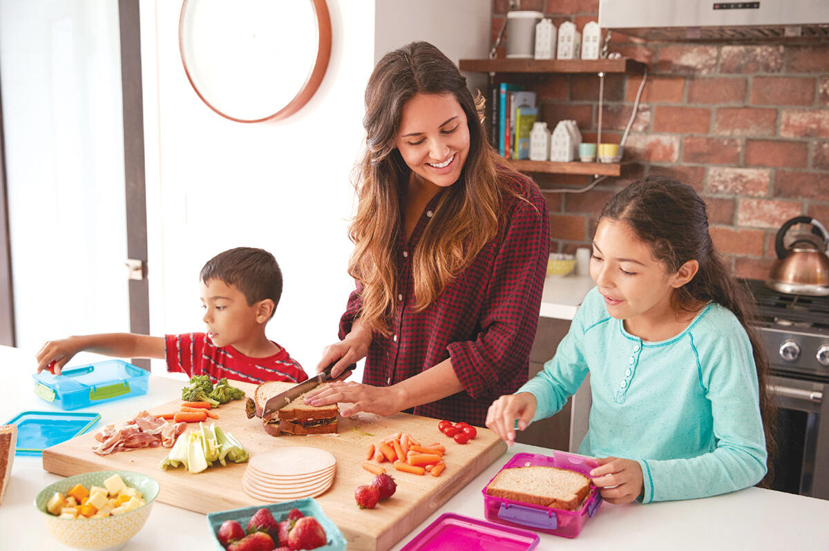 School days are here again. Try some of these healthy recipes to keep the kids and the rest of the family moving along.