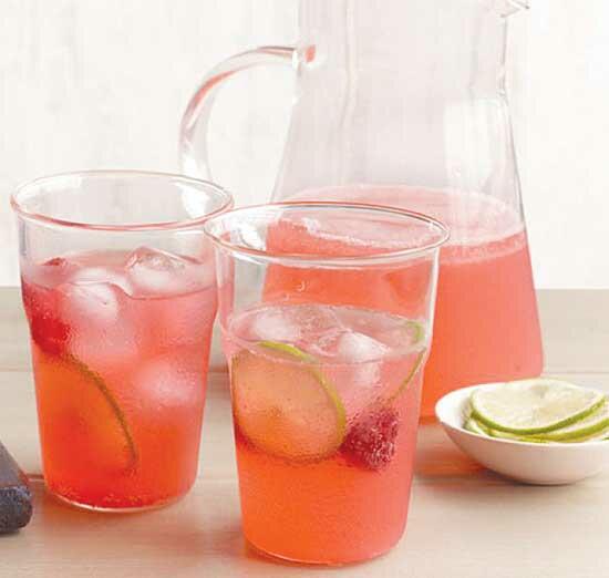 Sparkling Raspberry Limeade
