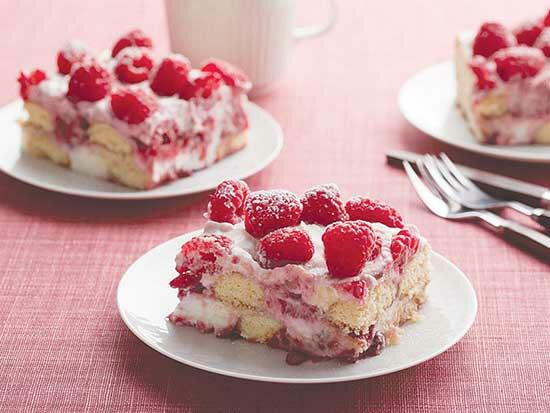 Raspberry Tiramisu