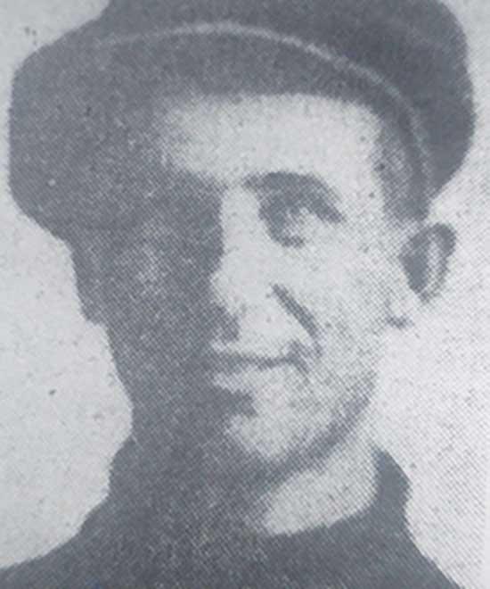Dudley P. Brady, 1940, killed in the line of duty in Waterville.