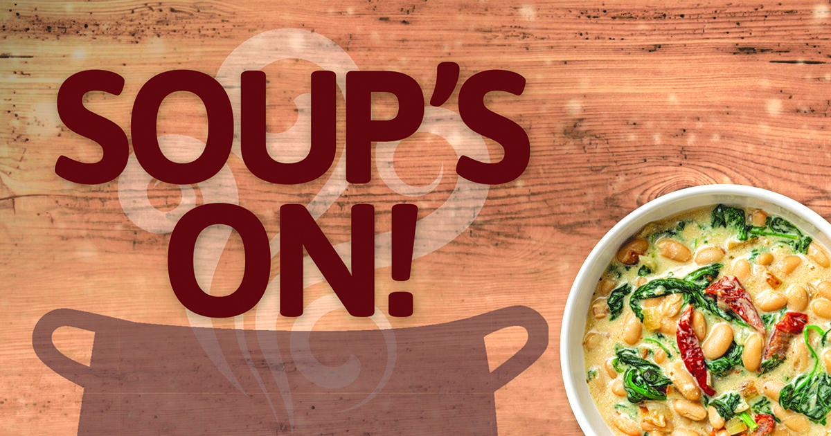 Cooler weather equals soup! Try a different soup recipe and see if it will become a new family favorite.