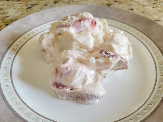 Strawberry Cheesecake Salad