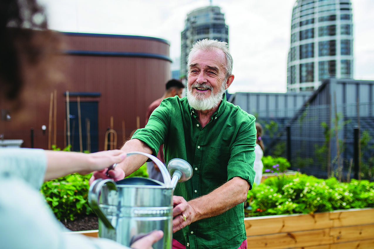 Older adults who volunteer have reduced risk of mortality, more optimism and feel less depressed and lonely.