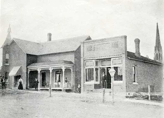 Residence and office of W. N. King