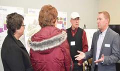The open house is the first step in updating the 2007 Downtown Vision Plan. (Photo by Doug Voerding)